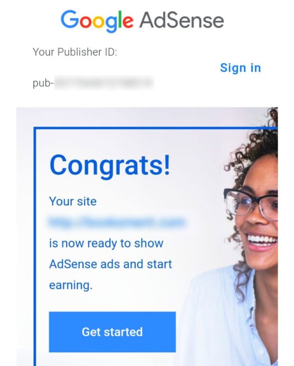 Adsense Approve Website