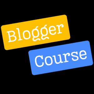 blogger website setup course