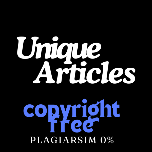 100% Copyright Free Articles