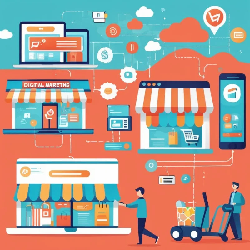 Digital marketing and e-commerce